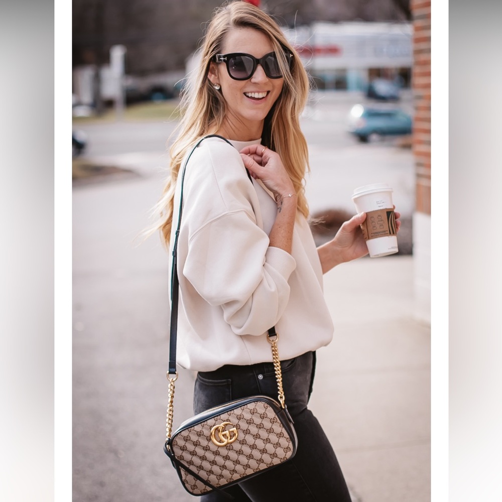 Gucci GG Marmont Small Chain Shoulder Bag